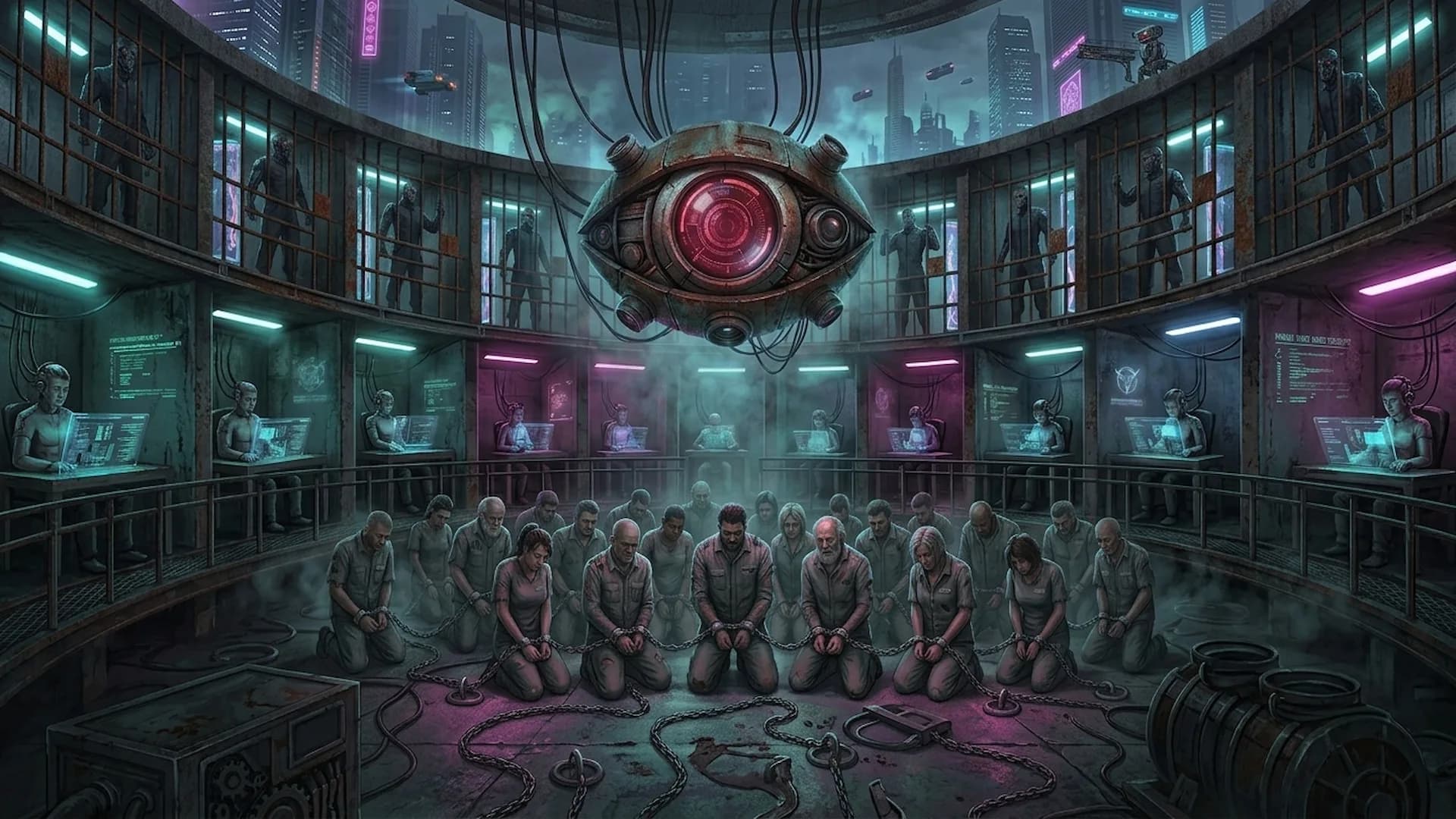Eye made of Metal: O terror das Flocks Cams expande sua ameaça